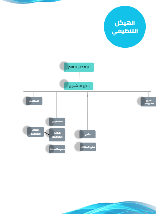 الهيكل التنظيمي لشاليهات في السعودية-1