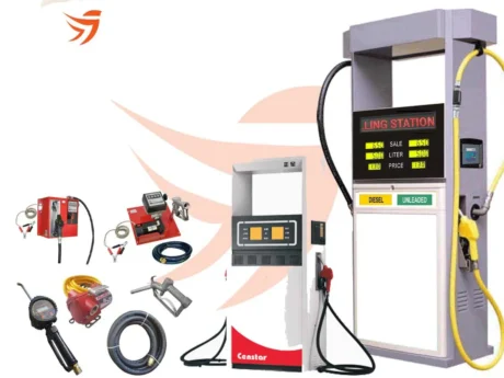 المعدات المطلوبة لمحطة وقود