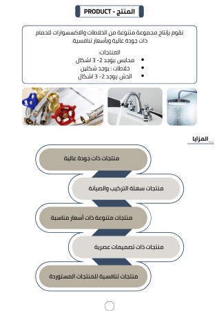 دراسة جدوى مصنع اكسسوارات حمام (2)