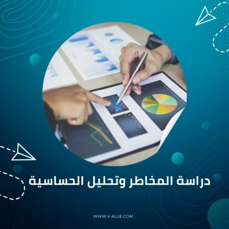 دراسة المخاطر وتحليل الحساسية